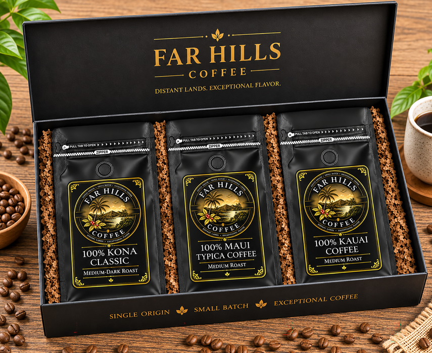 Hawaiian Coffee Gift Box  Premium