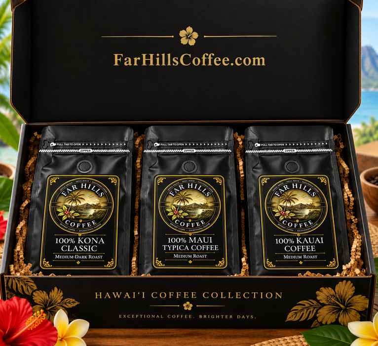 Hawaiian Coffee Gift Box  Premium